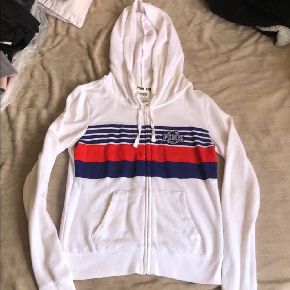 PInk Zip-up Hoodie